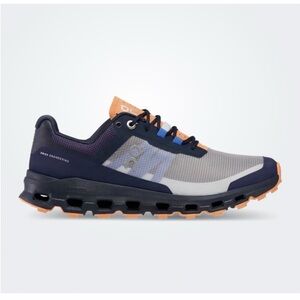 On Clouds Cloudvista Midnight/Copper (navy/orange) size 9.5 New